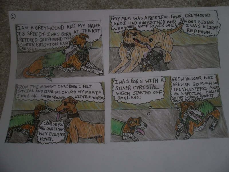 Cartoon Dog story by Lucy Walker