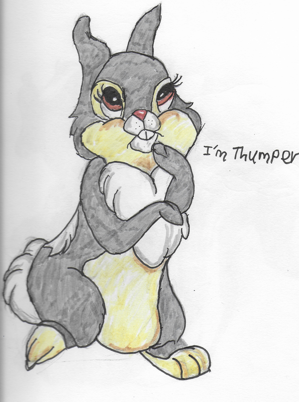 Thumper the rabbit by Holly